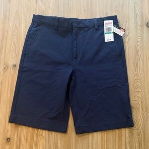 Vineyard Vines Kids Navy Flat Front Shorts